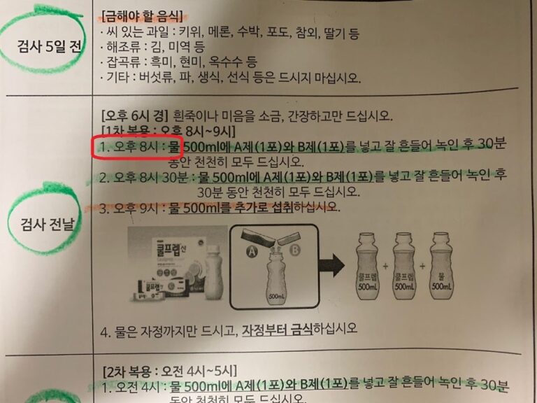 크론병 진단까지 받는 검사들 — 대장내시경 6번 받은 사람의 총정리